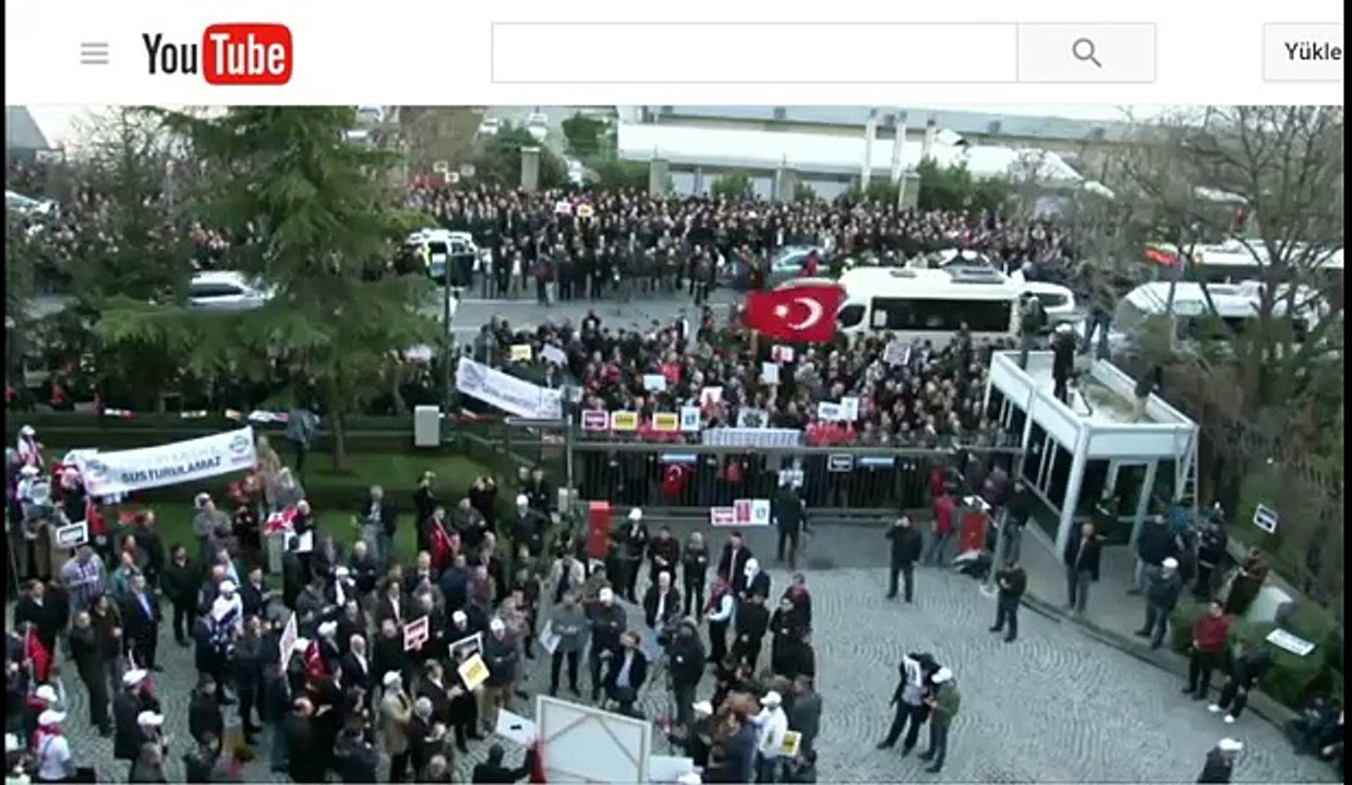 Levent Gültekin - Zaman Gazetesi onundeki konusmasi