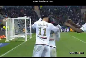 4-1 Lacazzete Goal -HD - Lyon vs Guingamp 06.03.2016