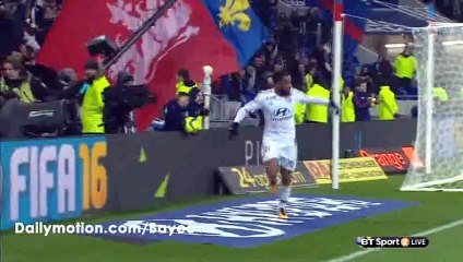 Alexandre Lacazette Goal HD - Lyon 4-1 Guingamp - 06-03-2016