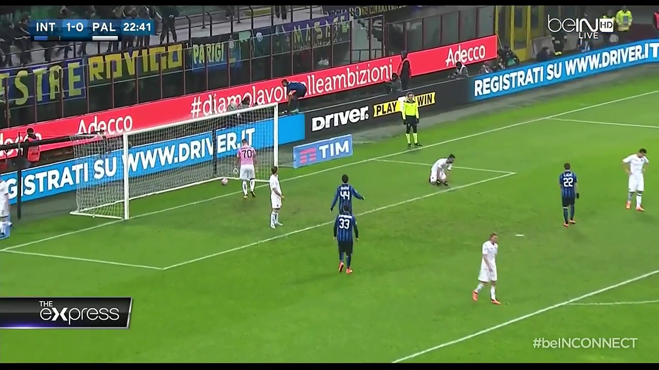 Inter v Palermo Highlights