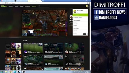 Важна новина ! Hitbox стрийм.