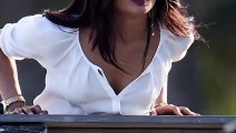 Priyanka Chopra Flaunts Hot Curves in White Dress & Heels As ‘Baywatch’ Bad Girl