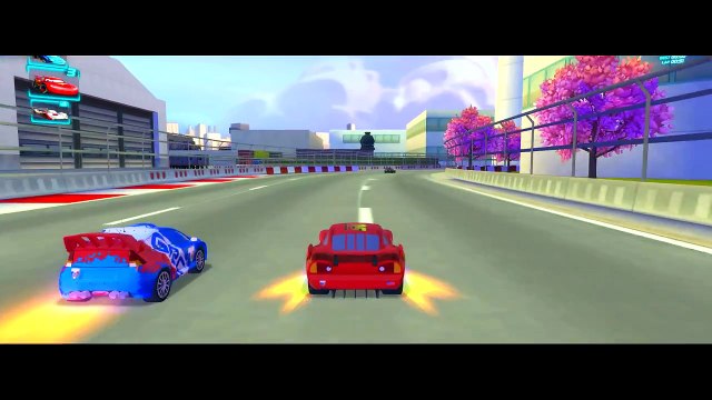 Lightning McQueen Cars 2 HD Race Gameplay with Francesco Bernoulli! Disney Pixar Cars Nurs