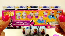 16 Surprise Eggs NEW Frozen Monster High Despicable Me Hello Kitty Egg Toys by Disney Cars
