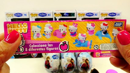 16 Surprise Eggs NEW Frozen Monster High Despicable Me Hello Kitty Egg Toys by Disney Cars