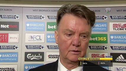 West Brom 1-0 Man Utd: Defeat big blow to top-four chances - Louis van Gaal