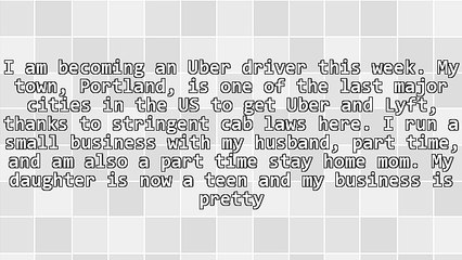 Getting Started Driving for Uber