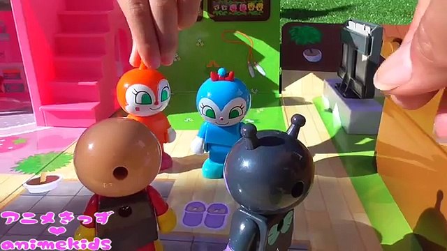 アンパンマン おもちゃ アニメ ドキンちゃん コキンちゃん の おうち に遊び行くよ♫ animekds アニメきっず animation Anpanman Toys House