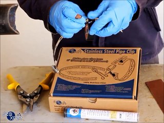 Composite Pipe Leak Repair for High Temperature and Corrosive Chemicals