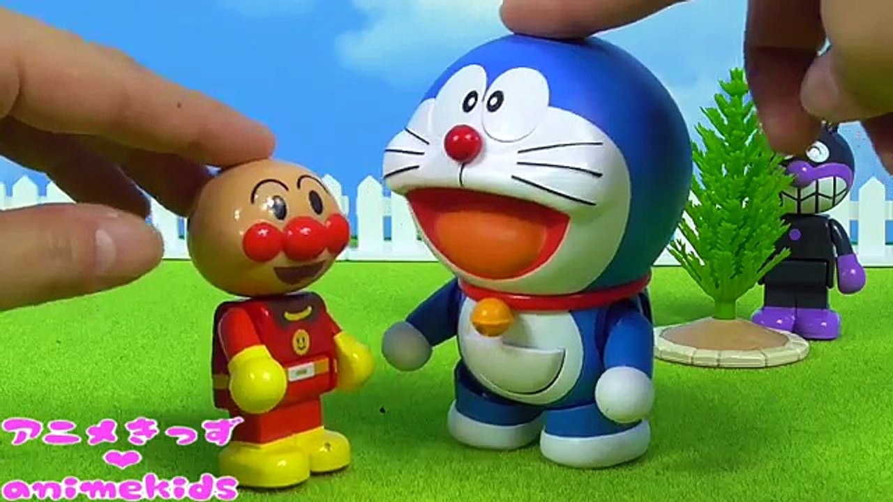 アンパンマン おもちゃ アニメ ドラえもん どこでもドア❤ うんち  animekids アニメきっず animation Anpanman Toy Doraemon