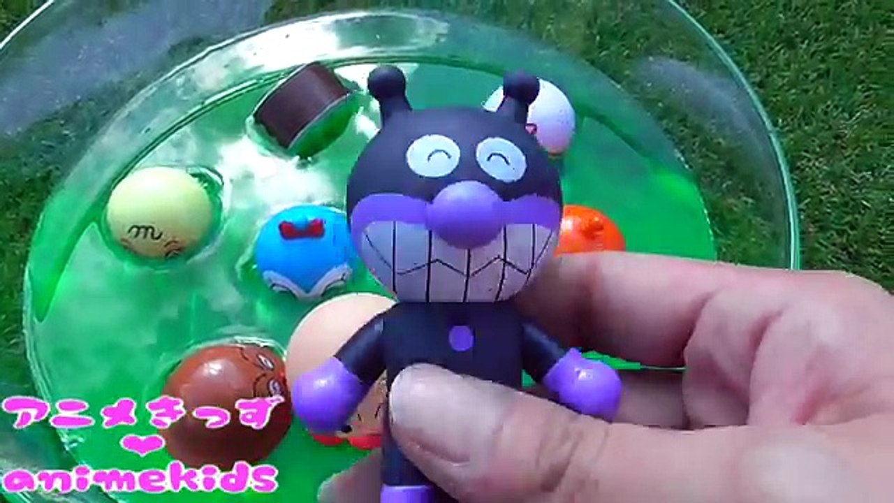 アンパンマン おもちゃ アニメ バイキンマン みんなを助けるよ‼ スライム  animekids アニメきっず animation Anpanman Toy Slime