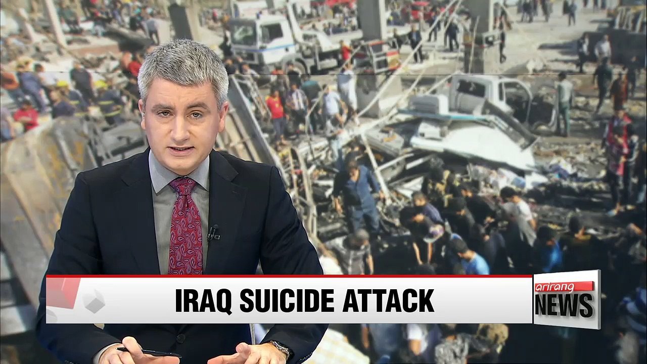 Truck bomb kills dozens south of Baghdad, ISIS claims responsibility