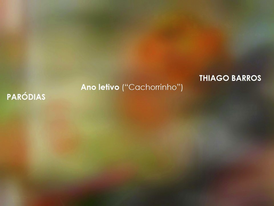Ano letivo (Cachorrinho)