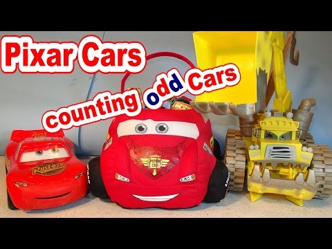 Disney Pixar Cars Lightning McQueen Counting Cars from Cars and Cars 2