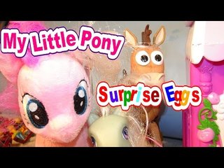 My Little Pony MLP Kinder Surprise Egg Unboxing put to Nursery Rhymes