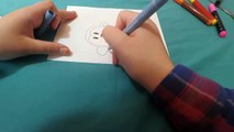 How to Draw a Cartoon Jellyfish Simple Drawing Lesson for Kids