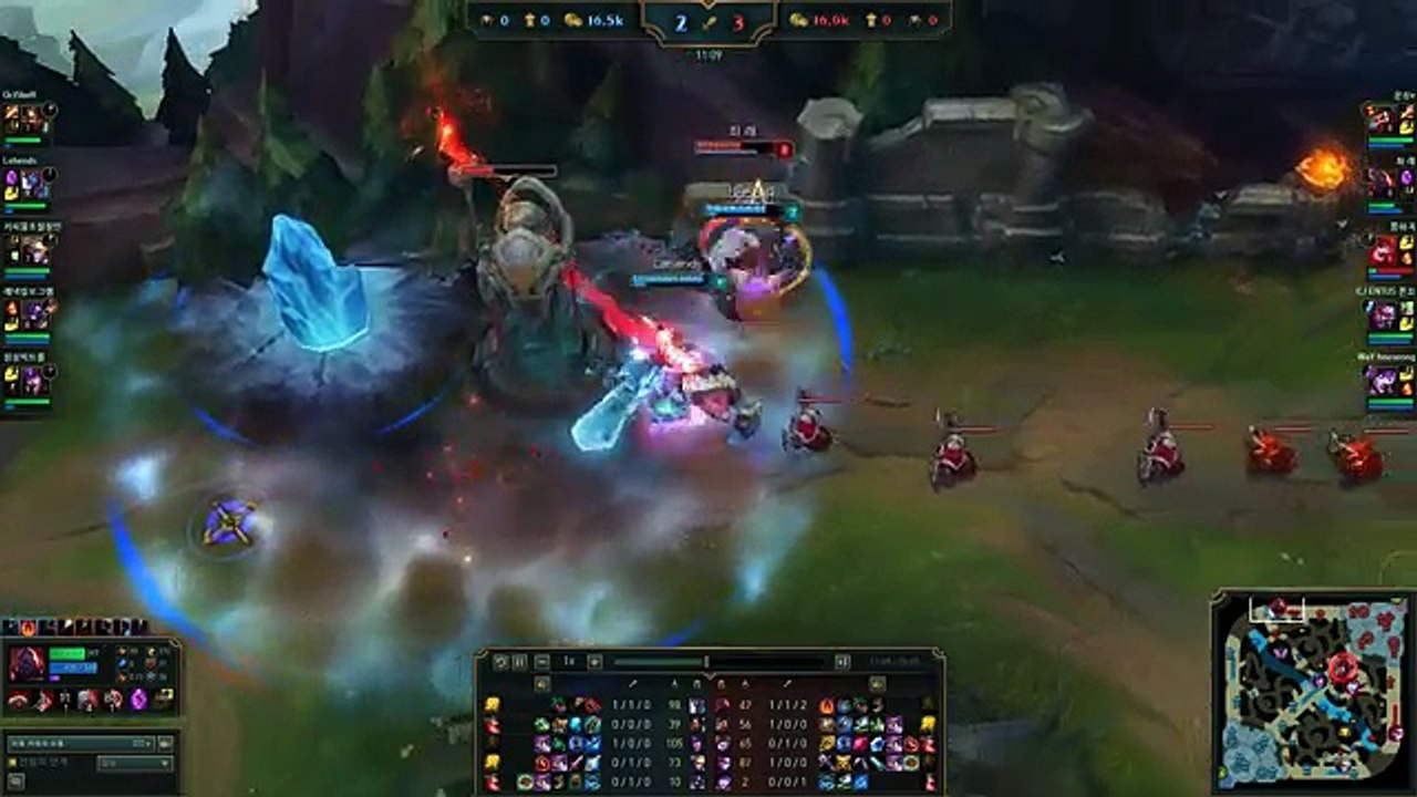 CJ Entus Kramer - Vayne vs Ezreal - KR LOL Master 162LP