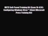 [PDF] MCTS Self-Paced Training Kit (Exam 70-620): Configuring Windows Vista™ Client (Microsoft