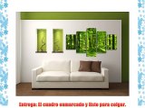 Cuadro en Lienzo 160 x 80 cm Nr. 5507 árboles enmarcado y listo para colgar calidad de la marca