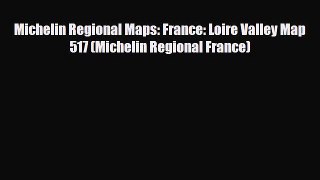 Download Michelin Regional Maps: France: Loire Valley Map 517 (Michelin Regional France) PDF