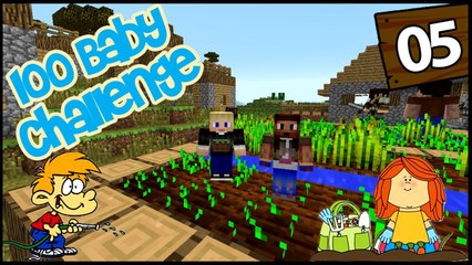 Minecraft: 100 Baby Challenge - EP 5 - CHORES SUCK!