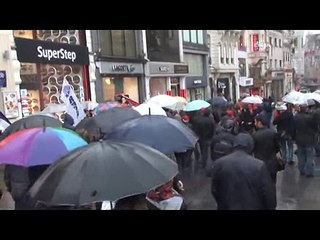 İstanbul'da sağanak yağmur etkili oluyor