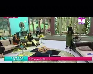 Sitaray Ki Subha with shaista lodhi  in HD – 7th March 2016 P2
