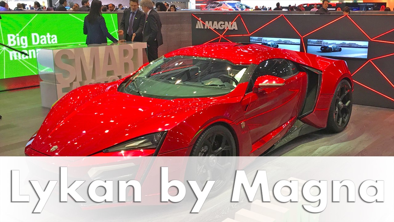 Genfer autosalon 2016: magna zeigt den lykan hypersport und die fabrik von morgen | messe
