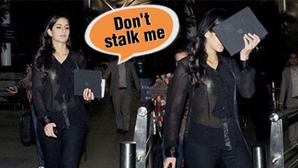 Katrina Kaif Threatens Photographers, Accuses Of Stalking