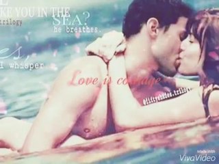 Anastasia and Christian . Thank you Ana. Fifty shades darker