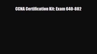 [PDF] CCNA Certification Kit: Exam 640-802 [PDF] Full Ebook