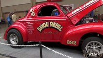 Willys Gasser Drag race car NHRA