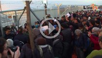 14,000 pelarian terkandas di sempadan Greece-Macedonia