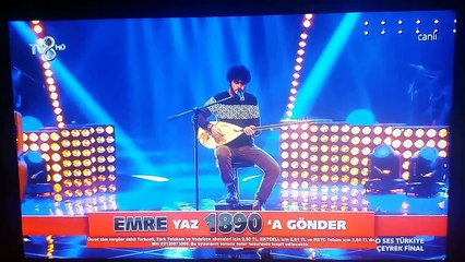 Télécharger la video: Emre Sertkaya O ses Türkiye Final Minnet Eylemem 02.02.2016 HD