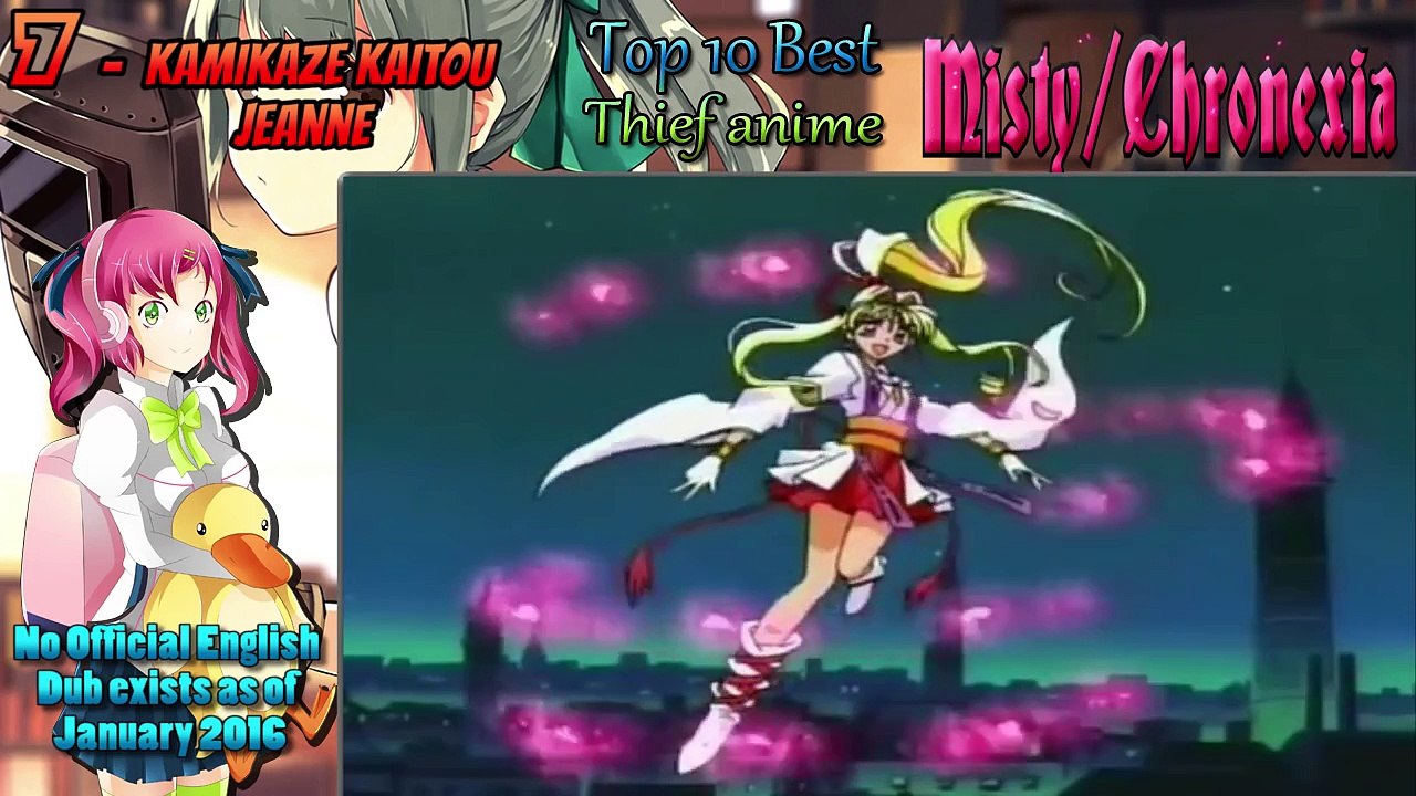 Top 10 Best Thief Anime