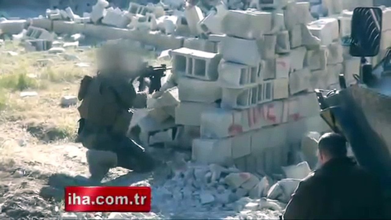 Özel Harekatın Nusaybinde Pkk lı Köpeklerle çatışma anı ARALIK 2015