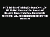 PDF MCITP Self-Paced Training Kit (Exams 70-431 70-443 70-444): Microsoft® SQL Server 2005