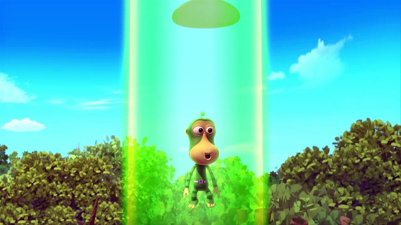 Monkeys from space Alien Monkeys Crocodile. Part three 39 series