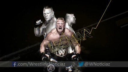 Brock Lesnar vs. John Cena en WWE Night Of Champions 2014 Audio Latino