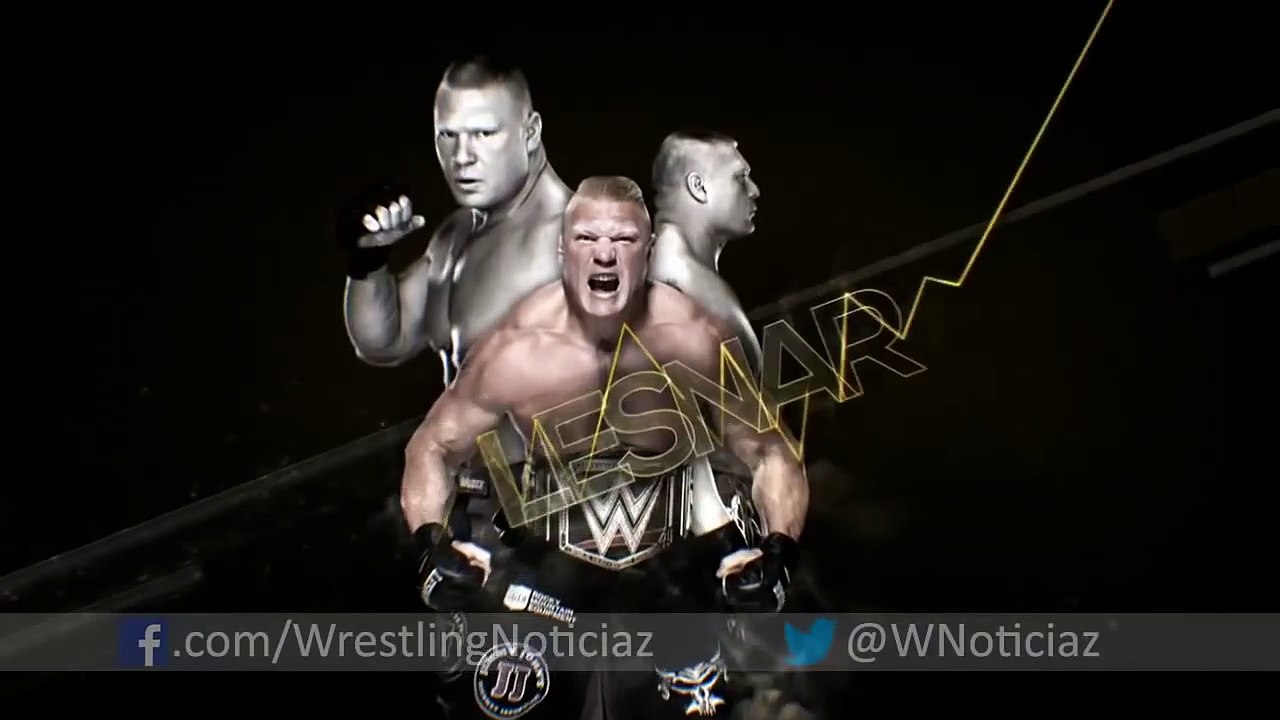 Brock Lesnar vs. John Cena en WWE Night Of Champions 2014 Audio Latino