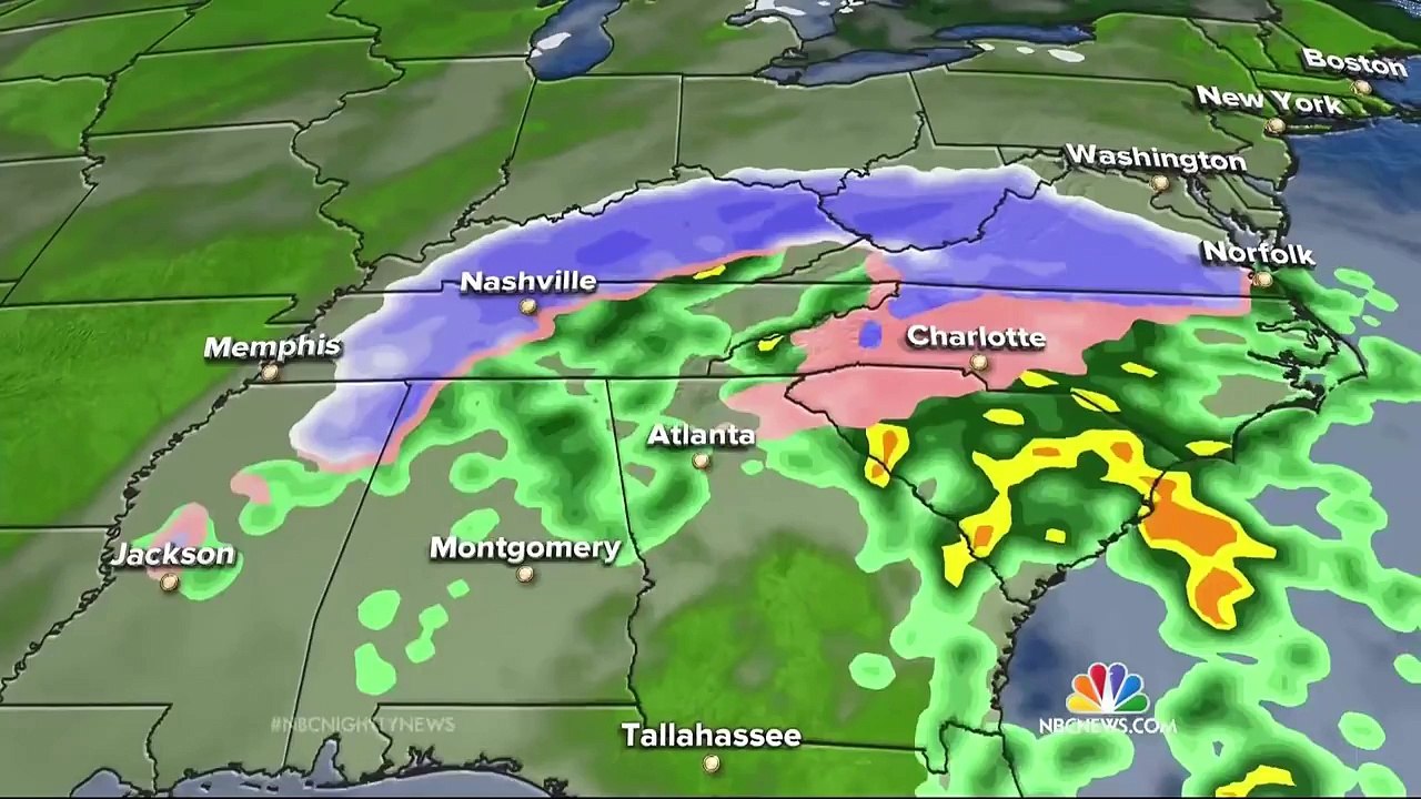 3 Feet Of Snow Possible With Major Storm Headed for Eastern U.S. | NBC Nightly News