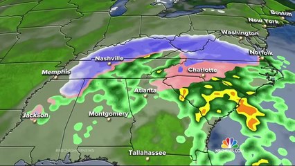 3 Feet Of Snow Possible With Major Storm Headed for Eastern U.S. | NBC Nightly News