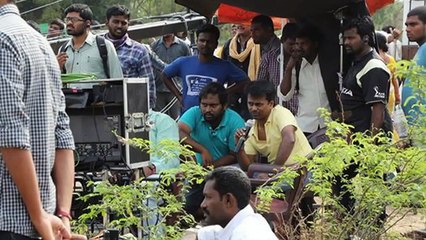 kaththi Shooting Spot Vijay & Samantha