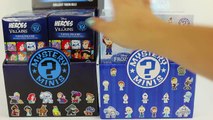 Disney Heros vs Villains & Frozen Mystery Mini Blind Box Opening Funko Vinyl Figures. DisneyToysFan