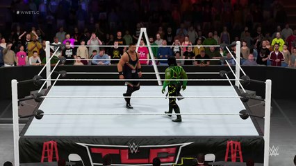 WWE 2K16 d'lo brown v reptile