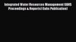 [PDF] Integrated Water Resources Management (IAHS Proceedings & Reports) (Iahs Publication)