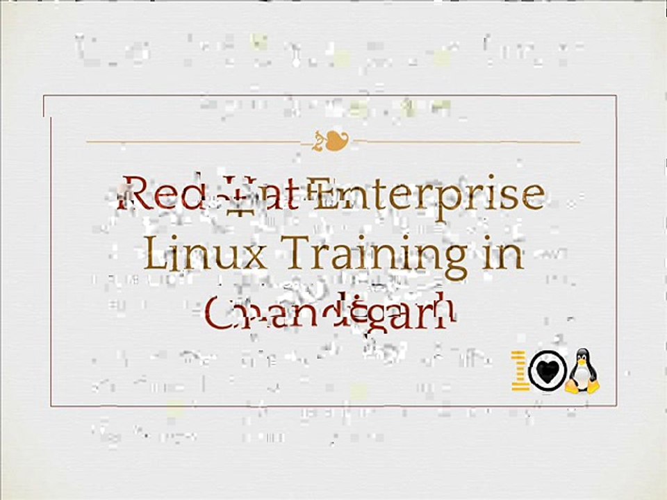 Redhat Linux training in Chandigarh