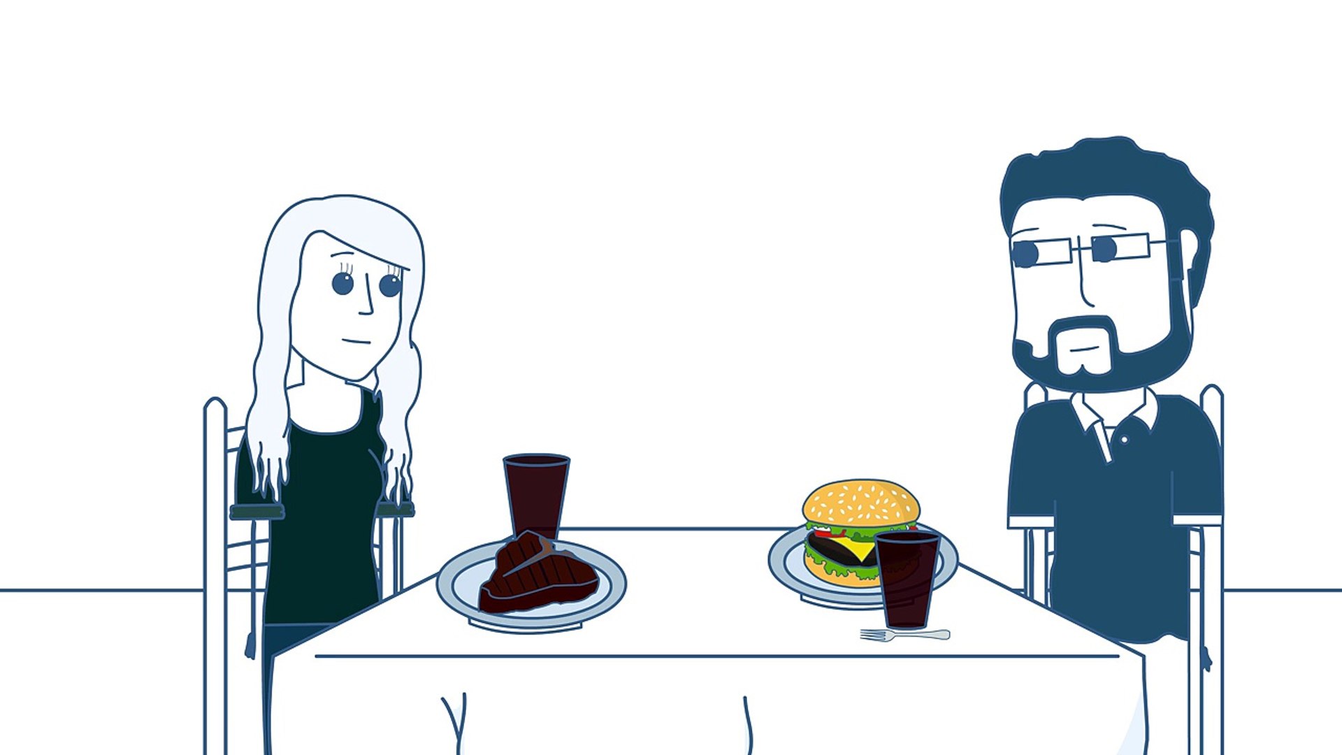 Burnie & Ashley Search for Food – Rooster Teeth Animated Adventures 4K