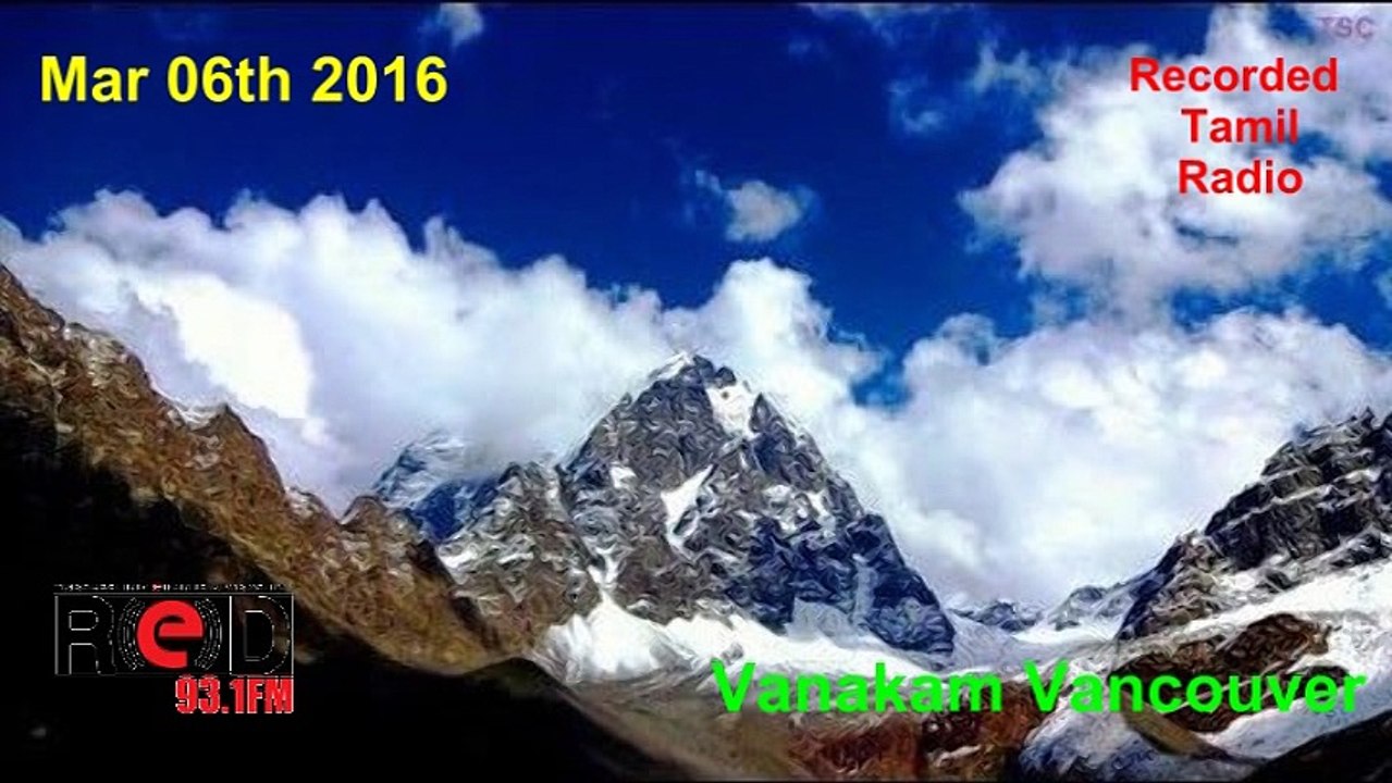 Vanakam Vancouver 2016-03-06