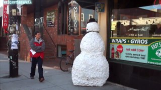 Funny Funny Scary Snowman Prank Season 3 Episode 5